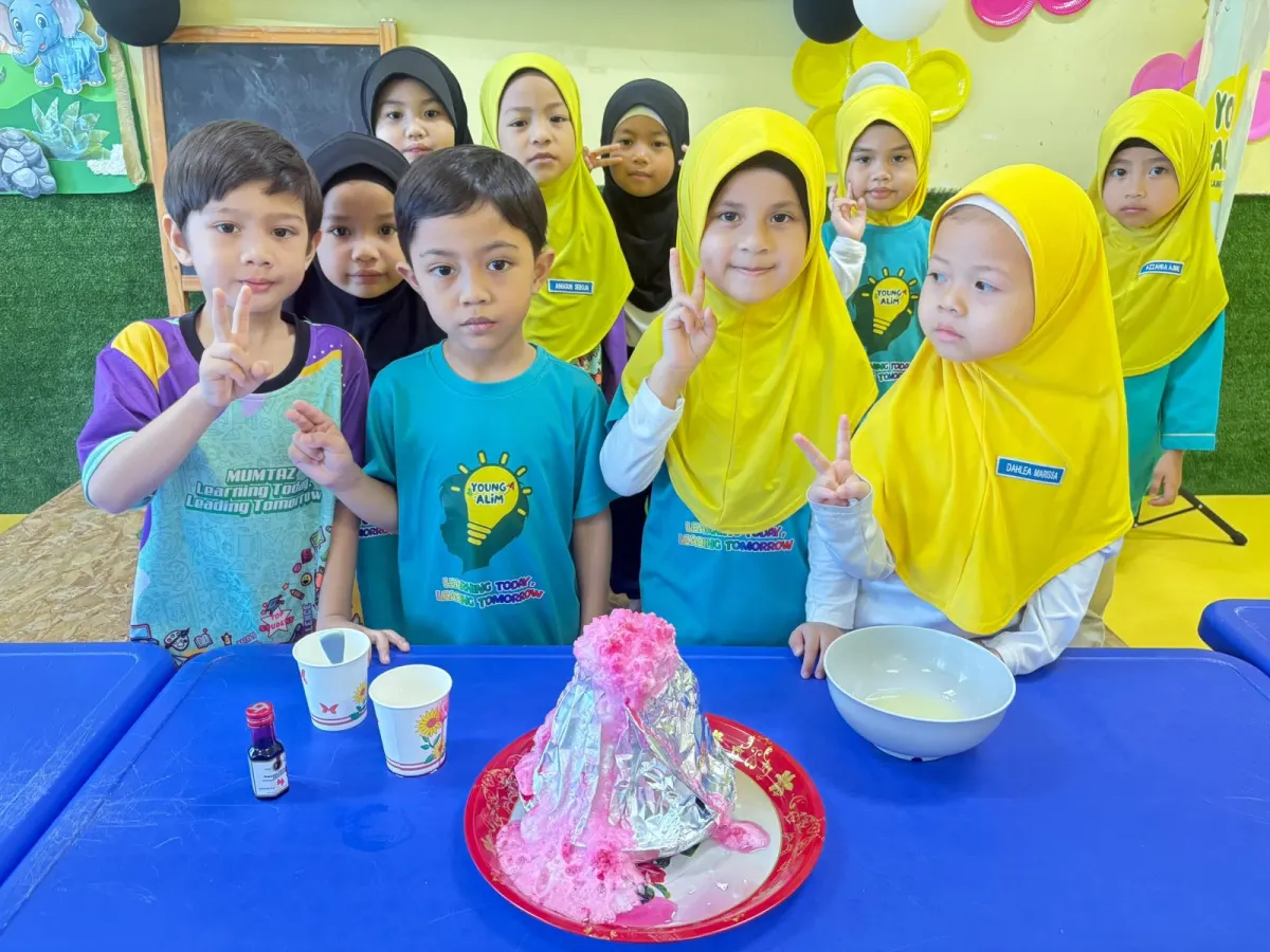 Volcano experiment